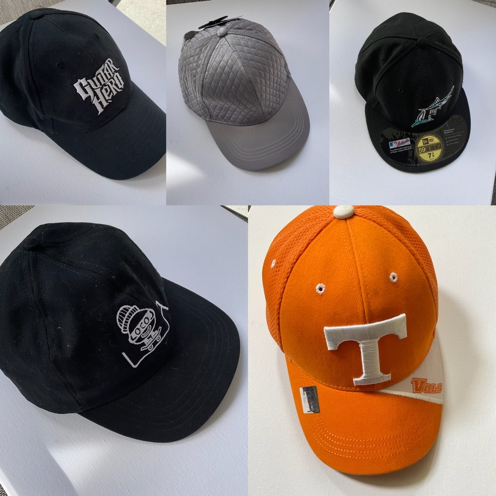 Bundle of 5 🧢 Baseball Caps